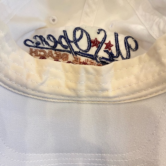 Vintage US Open 2000 Pebble Beach White Hat 100th Anniversary Hat - Picture 11 of 12